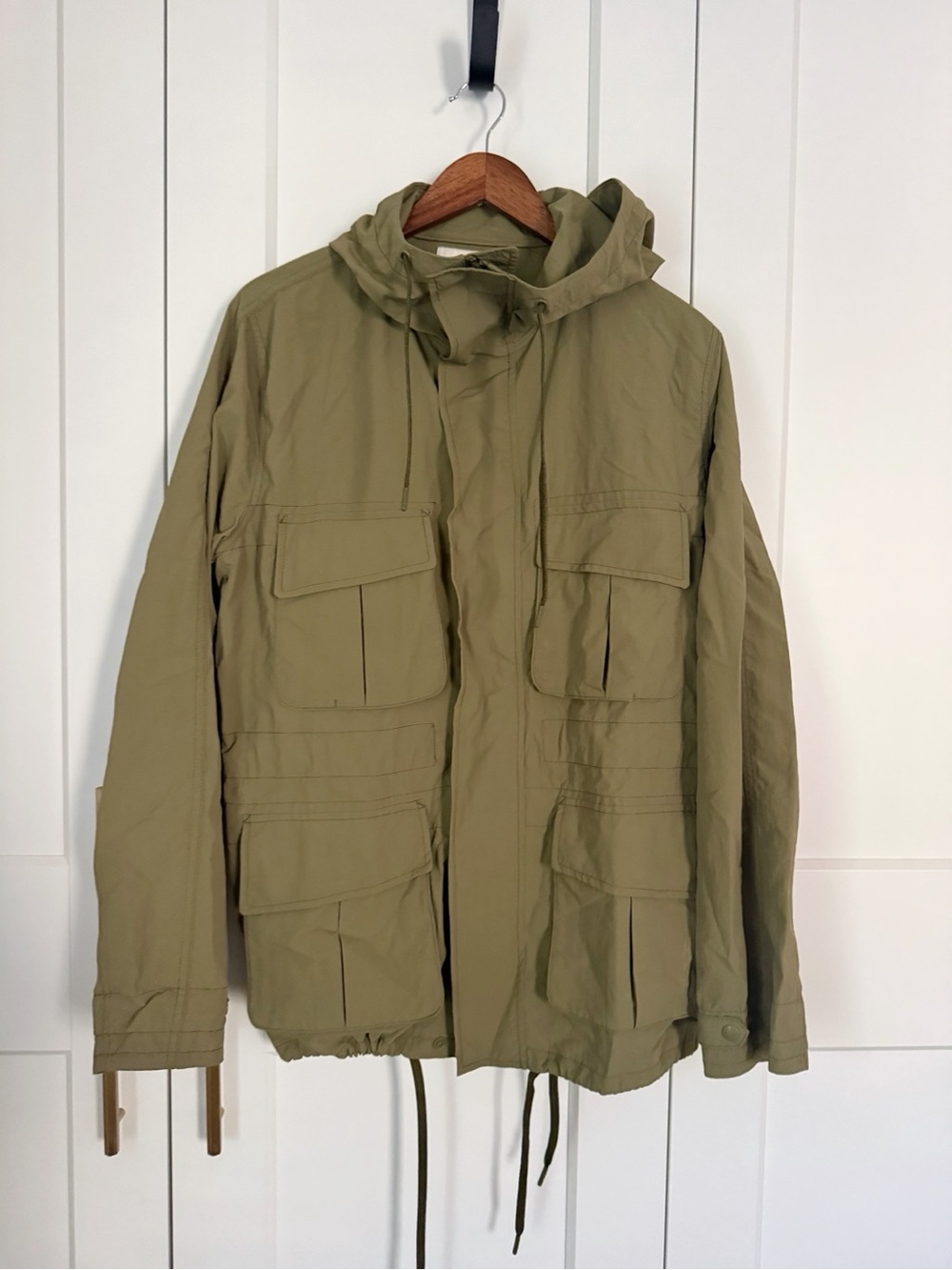 Best Made Co. Size Large The Field Jacket Non Olive Army Green Anorak